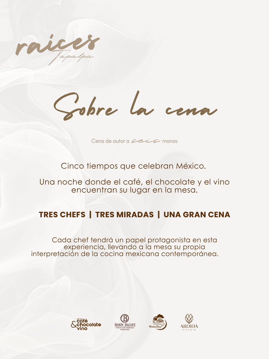 CENA RAÍCES