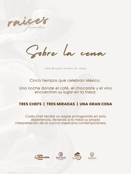 CENA RAÍCES